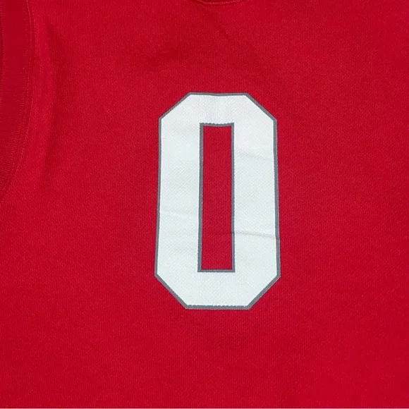 Nike Ohio State Buckeyes Basketball Jersey NCAA #0 Red Youth Large Sullinger - Picture 6 of 6